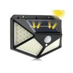 Επιτοίχιο Ηλιακό Φωτιστικό 1W 600lm με Αισθητήρα Κίνησης και Φωτοκύτταρο IP65 14x10x7εκ. σε Μαύρο Χρώμα - Image 2