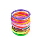 10τμχ PLA Νήματα για 3D Pen 1,75mm 5m - Ανταλλακτικά Τρισδιάστατης Εκτύπωσης Χρωματιστά