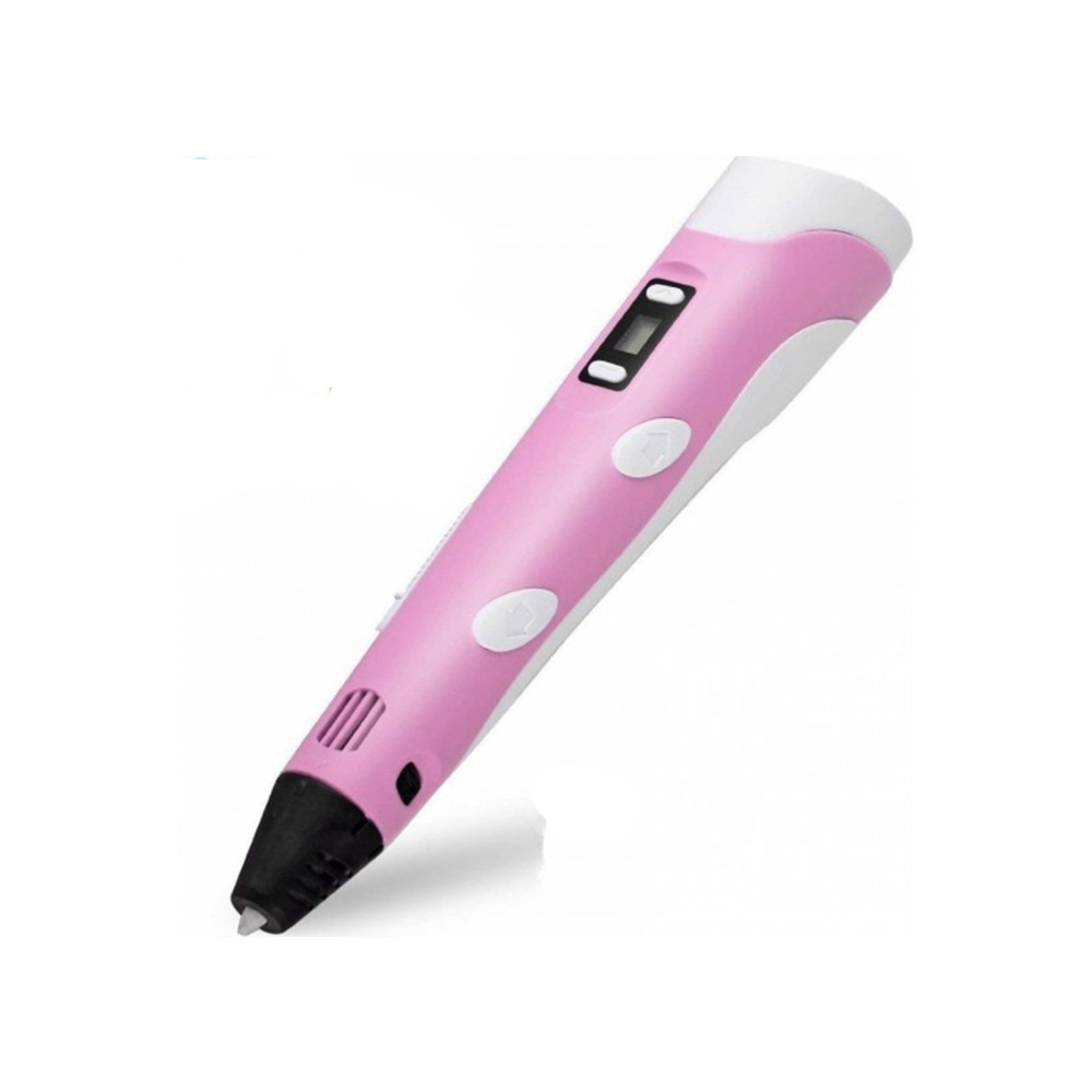 ds1-3dpen-3-1 Στυλό για 3D Σχεδίαση 3D Pen με Καλώδιο Ρεύματος σε Ροζ Χρώμα - Image 1