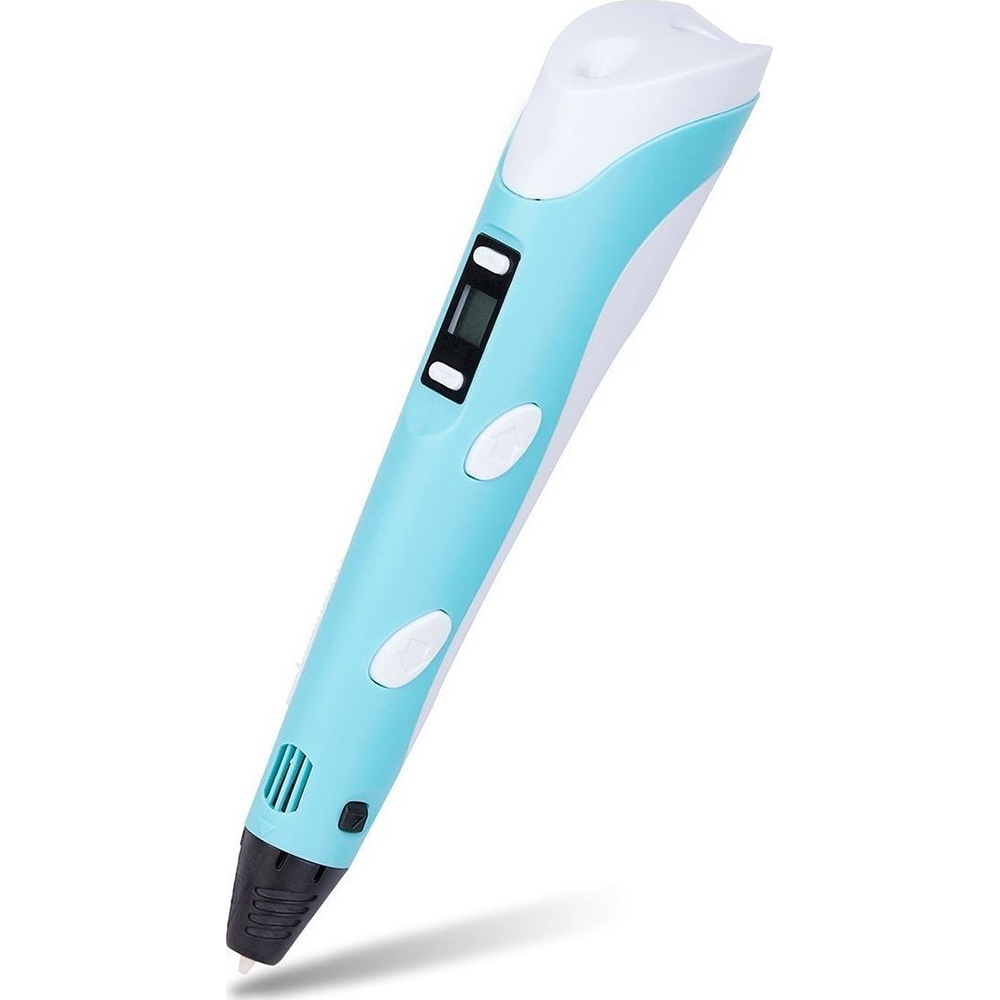 ds1-3dpen-bl-2 Στυλό για 3D Σχεδίαση 3D Pen με 3 Ανταλλακτικά ABS Filament 1.75mm σε Μπλε Χρώμα - Image 1