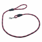 Λουρί/Οδηγός Σκύλου 110cm 319402 OEM σε Ροζ Μαύρο Χρώμα
