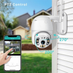 IP Smart Camera WiFi εξωτερική ασύρματη 1080p CCTV easy to achieve real-time remote viewing YH-20528 Λευκή - Image 2