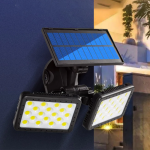 Ηλιακό Φωτιστικό Διπλής Κεφαλής 36 Led με Αισθητήρα Κίνησης Garden Yard Street Path W770B OEM - Image 2