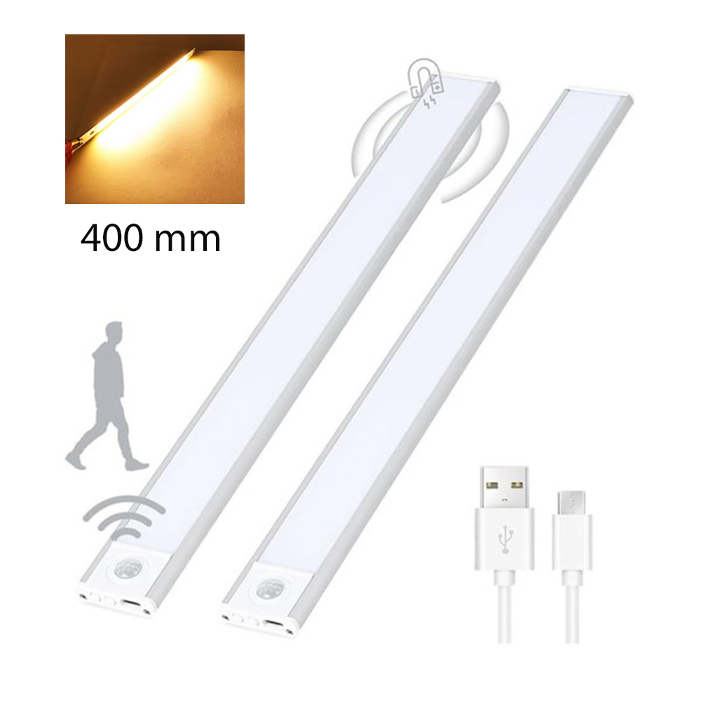 ds4-1107-70-1 Φωτιστικό Πάγκου Κουζίνας LED με Αισθητήρα Κίνησης 3000K 400x40x9mm 1107-70 - Image 1