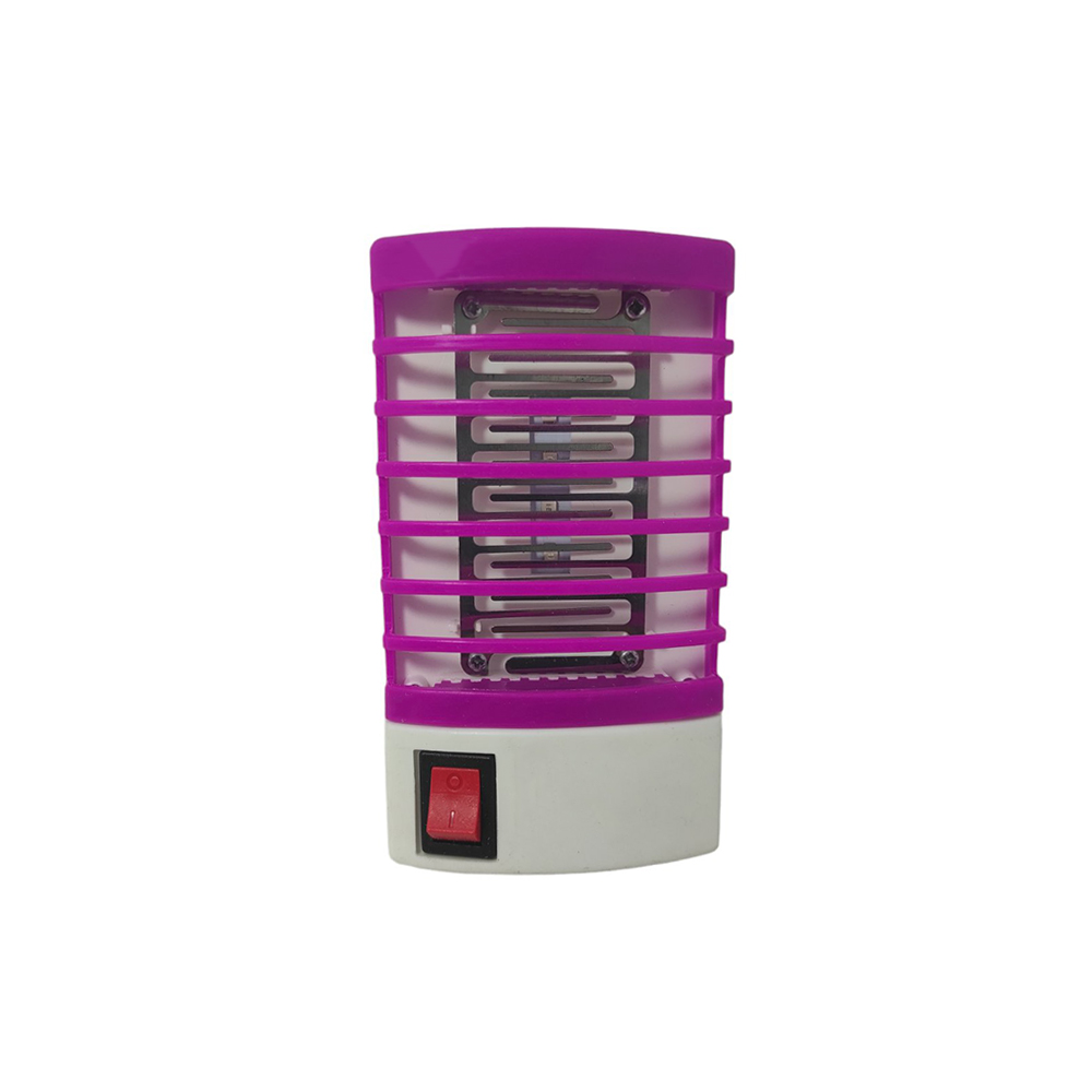 ds4-1111-01-2 Αντικουνουπική Συσκευή Πρίζας HN-666 2W Mosquito Electronic Repellent με Νυχτερινό Λευκό Φως Purple - Image 1