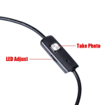 Micro USB Ενδοσκοπική Αδιάβροχη Κάμερα Μικροσκόπιο 5m με Φωτισμό 6x LED - OEM HY001 - Image 2