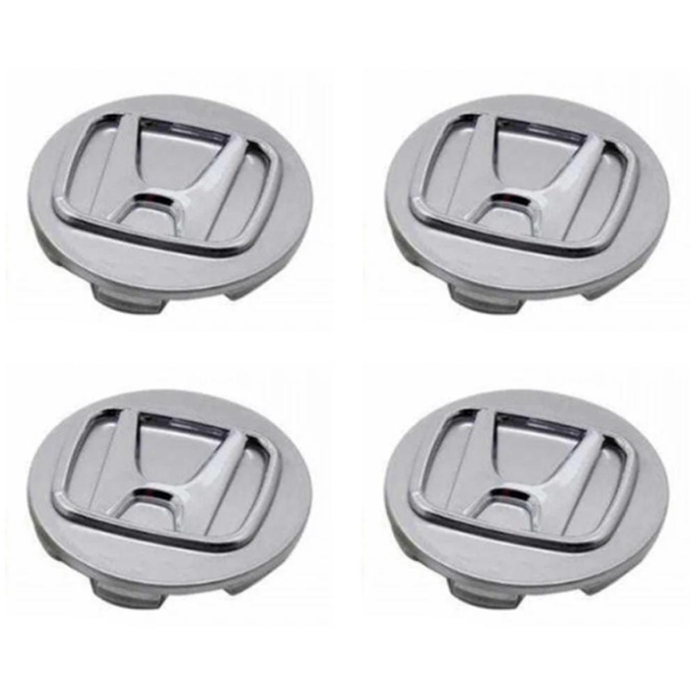 ds4-1156-set121-2 Τάπα Κέντρου Ζάντας Honda 58mm 4τμχ 1156-12-SET1 Ασημί - Image 1