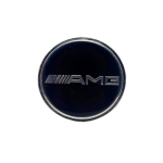 Τάπα Κέντρου Ζάντας για AMG 75mm 4τμχ 1166-14-SET2 Μαύρο - Image 2