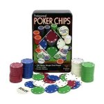 Σετ 100 Μάρκες Professional Poker Chips σε Μεταλλικό Κουτί OEM