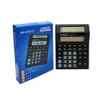 Αριθμομηχανή με Διπλή Οθόνη 12 Ψηφίων KK-8122-12 σε Μαύρο Χρώμα