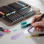 Σετ Μαρκαδόροι με Χρυσόσκονη 24 Χρωμάτων Glitter Marker - Image 2