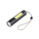 Mini Επαναφορτιζόμενος Φακός LED με 3 Λειτουργίες 1385-25