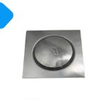 Σιφώνι Αποχέτευσης Μπάνιου Πατητό 1τμχ 12x12cm 1387-66 Χρωμέ