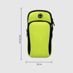 Kmt Style Θήκη Μπράτσου Running Sports Phone Band Case με Υποδοχή Εξόδου Ακουστικών 2001916 Ανοιχτό Πράσινο/Μαύρο - Image 2