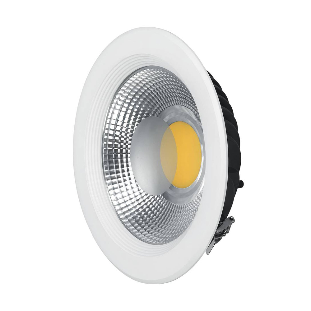 ds4-20036-76 Στρογγυλό Χωνευτό LED Σποτ Ισχύος 20W 1700lm με Ψυχρό Λευκό Φως NTC 20036-76 OEM - Image 1