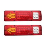 Σετ LED Φανάρι Φορτηγού Πίσω 24V Φρένων - Φλας - Όπισθεν - Πορείας 2τμχ 20349-47 OEM - Image 2