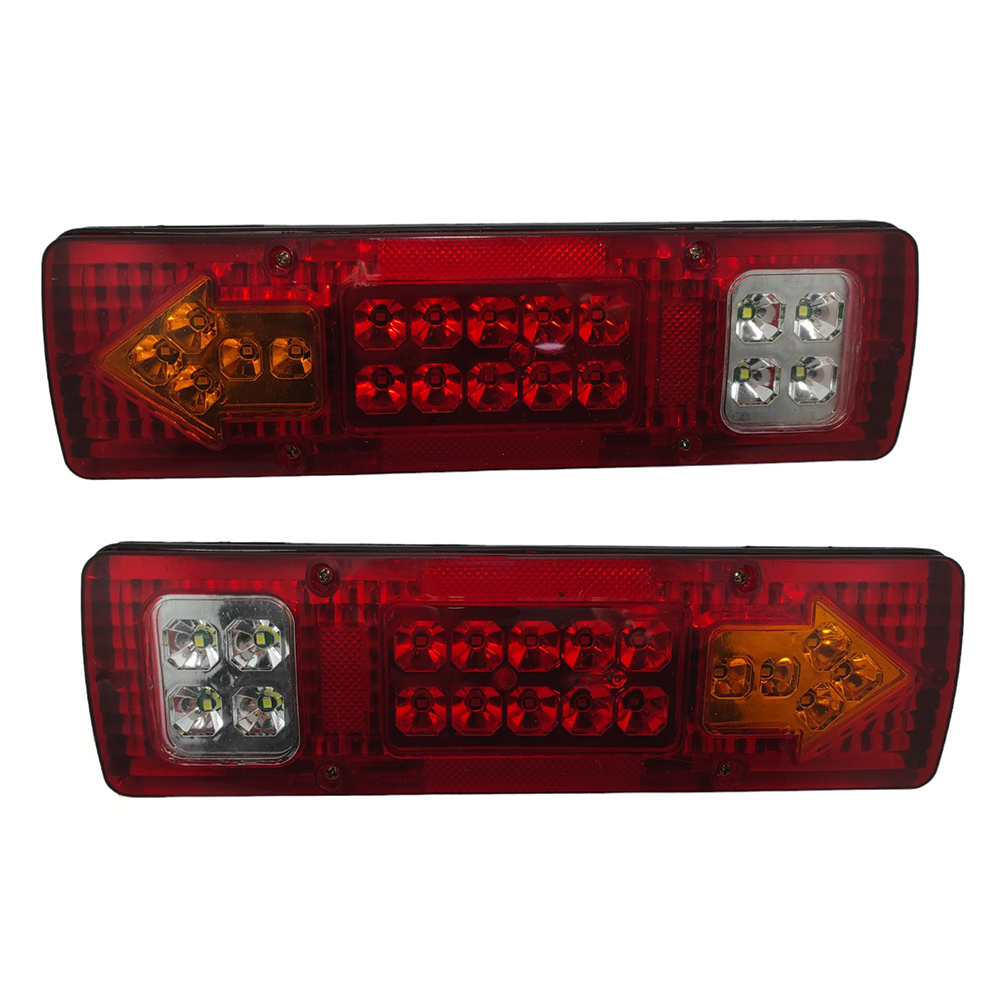 ds4-20349-47 Σετ LED Φανάρι Φορτηγού Πίσω 24V Φρένων - Φλας - Όπισθεν - Πορείας 2τμχ 20349-47 OEM - Image 1