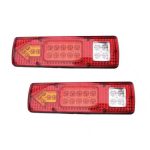 Οπίσθια Φανάρια Universal LED Φορτηγού 24V Φρένων - Φλας - Όπισθεν - Πορείας 2τμχ 20349-47 OEM