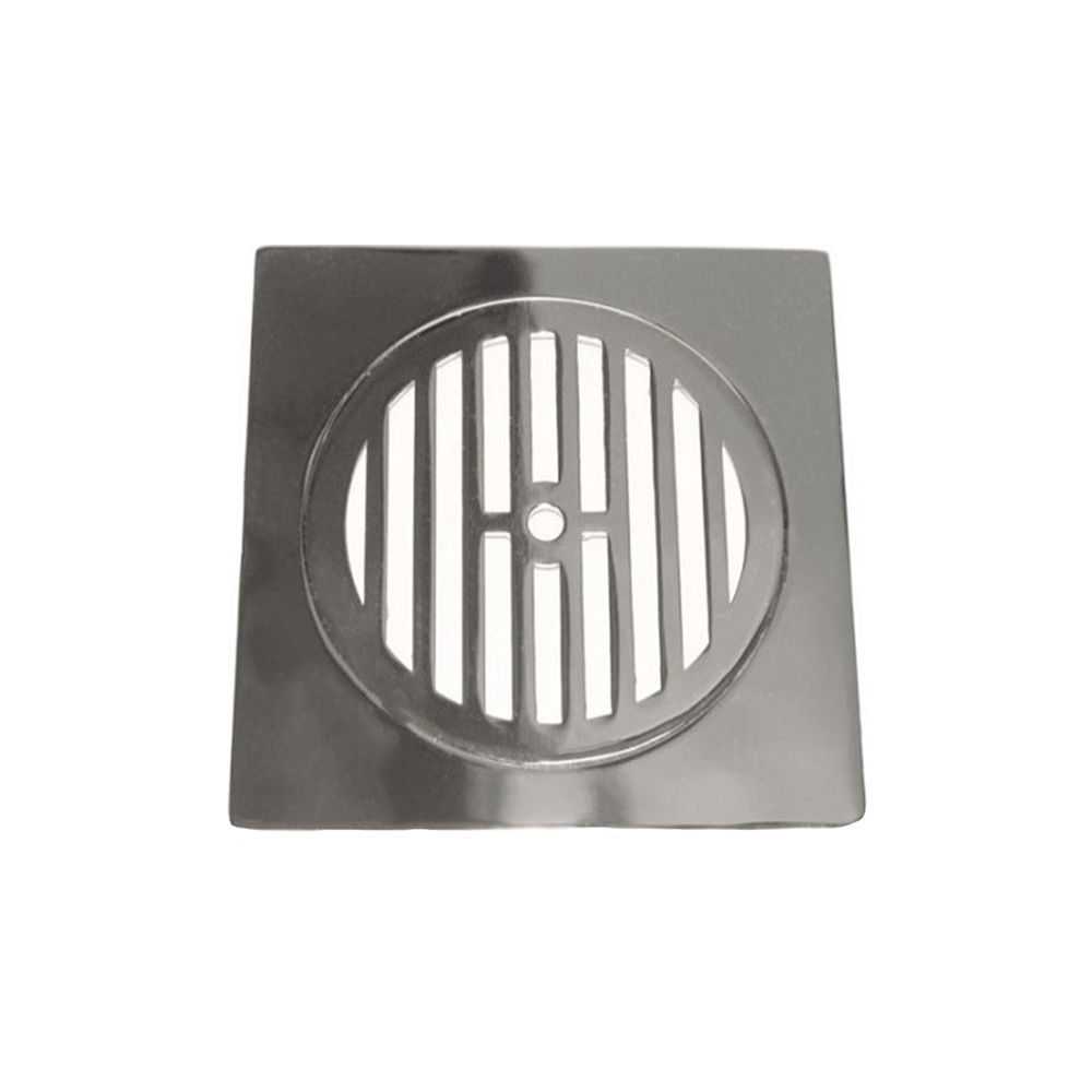 ds4-20522-37 Σχάρα Δαπέδου με Μέγεθος 12x12εκ. 1τμχ 20522-37 Ασημί - Image 1