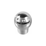 Πόμολο Ταχυτήτων Γκρί με νίκελ Steering Wheel Knob 1015 OEM