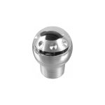 Πόμολο Ταχυτήτων Γκρί με νίκελ Steering Wheel Knob 1015 OEM