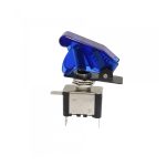 Διακόπτης Αεροπορικού Τύπου On/Off 2 Pins 12V 20Α με Μπλέ LED RCHANG W11054-BL