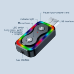 Transmitter Bluetooth Αυτοκινήτου 2 σε 1 Car MP3 Player RGB Q1 OEM - Image 2