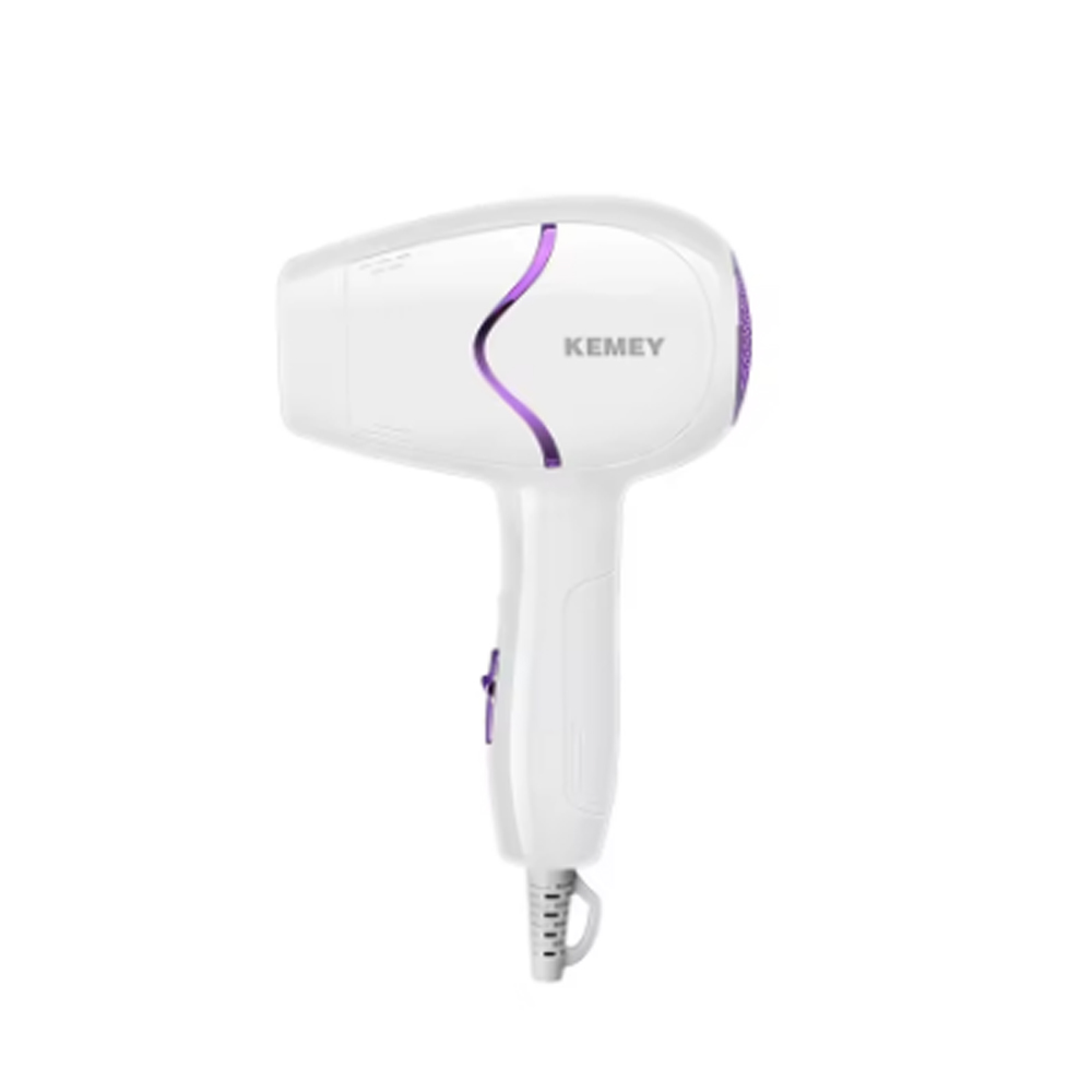 ds4-496392-1 Αναδιπλούμενο Πιστολάκι Μαλλιών σε Λευκό Χρώμα 1800W Kemei KM-6839 - Image 1