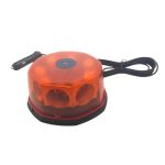 Μαγνητικός Φάρος LED Αυτοκινήτου 8 COB LED 12-24V 14cm 5100-81 με Πορτοκαλί Φωτισμό - Image 2