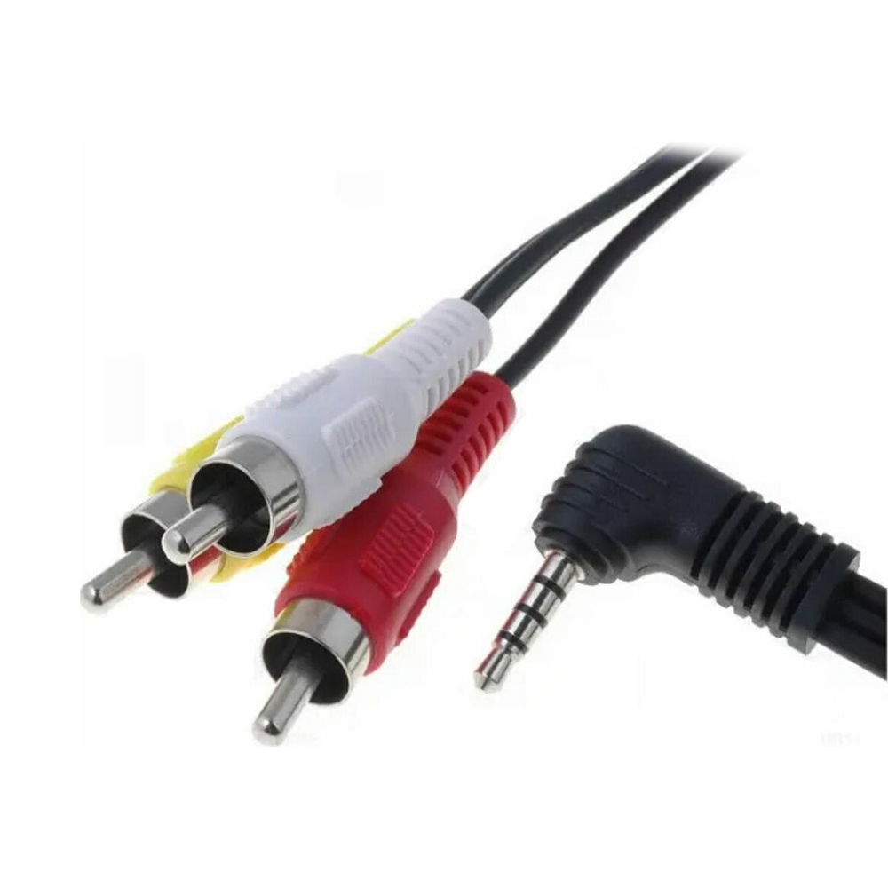 ds4-556-4-2-1 Καλώδιο Ήχου mini Jack Stereo 3,5mm 4Pin σε 3 RCA Αρσενικά 1.5m 10513-022 - Image 1