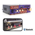 Ενισχυτής με λειτουργία Karaoke Mini Teli BT-618 σε Μαύρο Χρώμα - Image 2