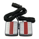Σετ Φώτα Τρέιλερ LED με Μαγνήτη 12V 2τμχ 80487 OEM