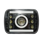 Προβολέας 7" Λευκό - Κίτρινο LED 19cm 1τμχ W11586-5