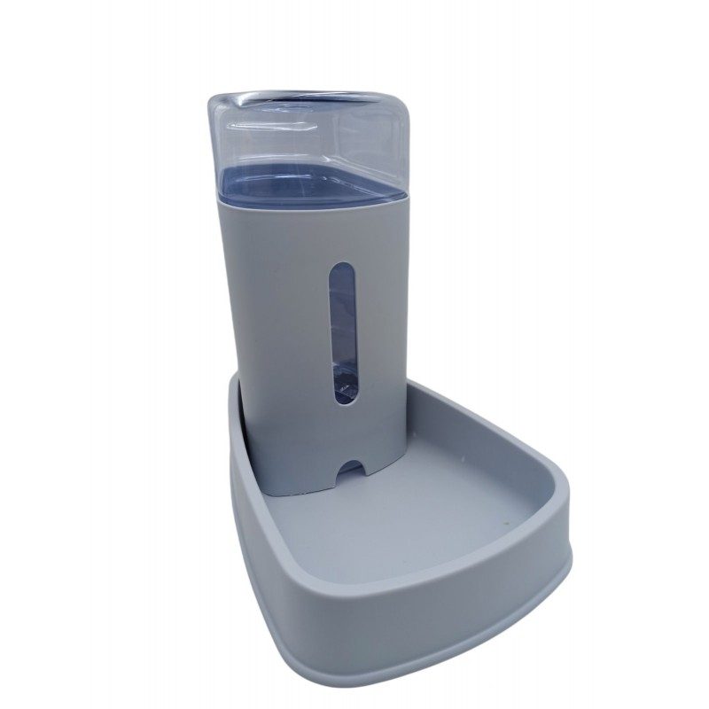 product-9996089-1 Αυτόματη Πλαστική Ποτίστρα για Σκύλο & Γάτα με Βάση 2lt 69108 σε Γκρι Χρώμα - Image 1