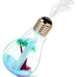 Διακοσμητικός Λαμπτήρας Υγραντήρας 400ml με LED Φωτισμό HU-0168 - Image 2