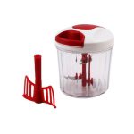 Πολυκόπτης Λαχανικών Χειροκίνητος Multifunction Food Chopper MLY-667 σε Κόκκινο Χρώμα